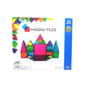 Plăci magnetice colorate pentru construcții – 32 bucăți