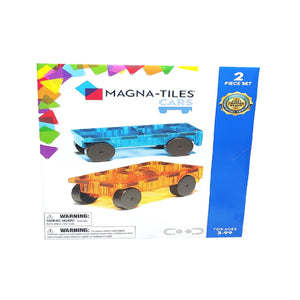 Set extensie vehicule pentru plăci magnetice – portocaliu & albastru