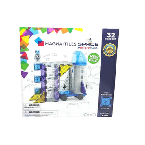 Set magnet pentru aventuri în spațiu – 32 piese